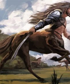 Centaur Warrior Diamond Painting