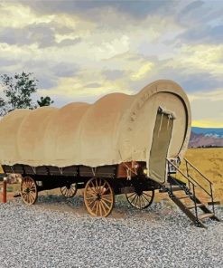 Covered Wagon Diamond Painting