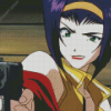 Faye Valentine Anime Diamond Painting