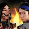 Mileena And Kitana Diamond Painting