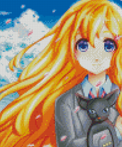 Shigatsu Wa Kimi No Uso Diamond Painting