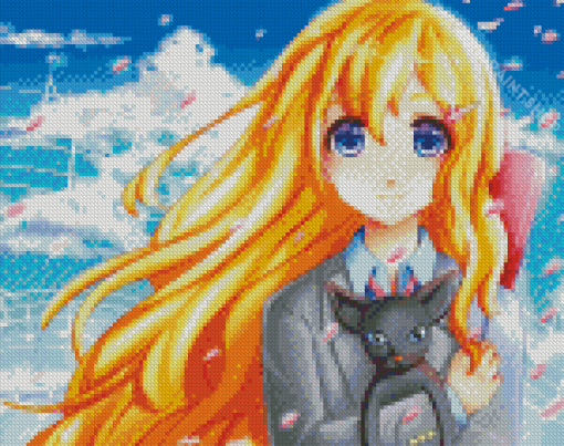 Shigatsu Wa Kimi No Uso Diamond Painting