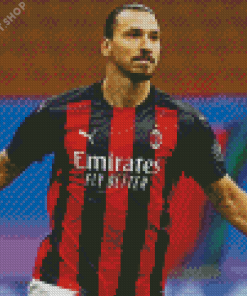 Aesthetic Zlatan Ibrahimović Diamond Painting