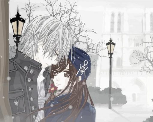 Anime Snow Date Diamond Painting