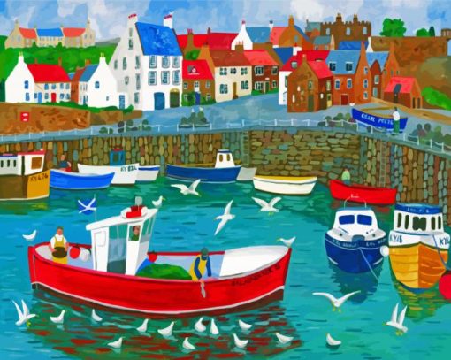 Anstruther Artwork Diamond Painting