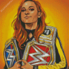 Becky lynch Art Diamond Painting