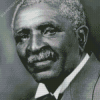 Black And White Washington Carver Diamond Painting