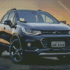 Black Chevrolet Tracker Diamond Painting