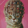 Classy Cat Lucia Hefferna Diamond Painting