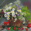 Cool Daisy In A Vase Diamond Painting