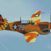 P 40 Warhawk Diamond Painting