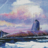 Cool Submarine Diamond Painting