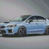 Grey Subaru Wrx Diamond Painting