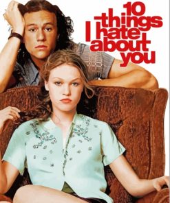 10 Things I Hate About You Film Poster Diamond Painting