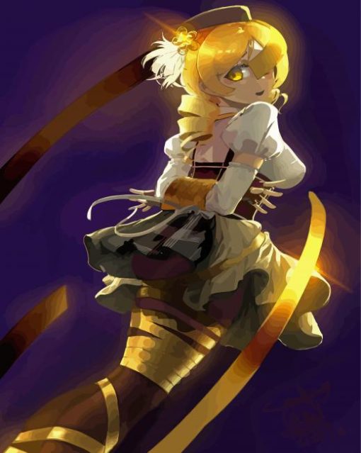 Anime Magical Girl Mami Tomoe Diamond Painting