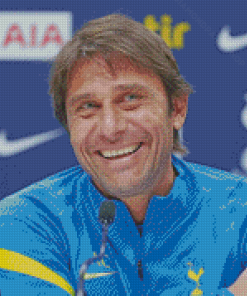 Antonio Conte Smiling Diamond Painting