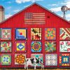 Barn With Quilts Diamond Painting