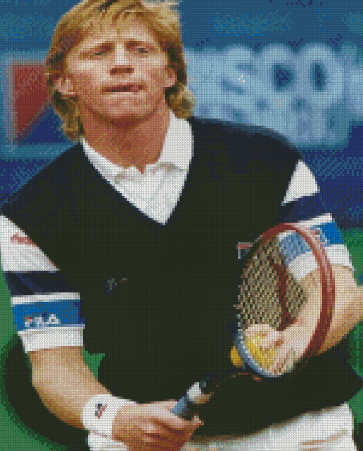 Boris Becker Diamond Painting