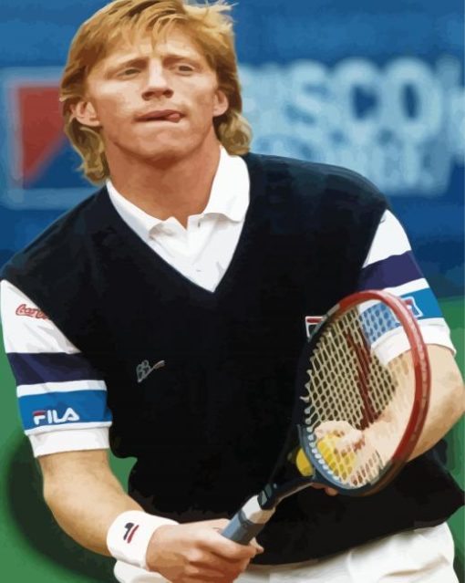 Boris Becker Diamond Painting