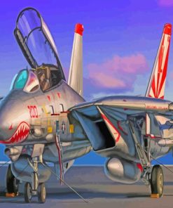 F14 Jet Diamond Painting