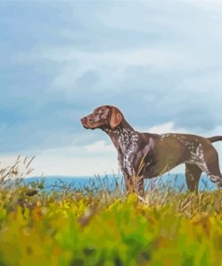 German Shorthair Dog Pet Diamond Painting