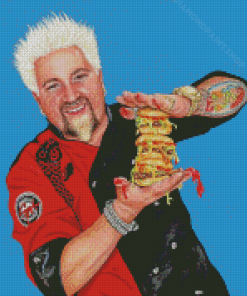 Guy Fieri Art Diamond Painting