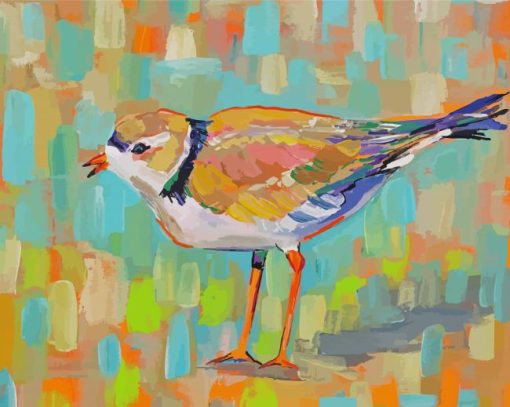 Jeanette Vertentes Abstract Bird Diamond Painting