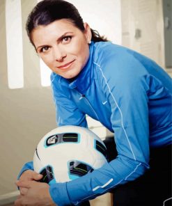 Mia Hamm Football Player Diamond Painting