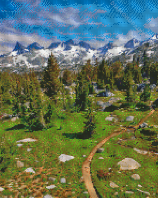 The Pacific Crest Trail Diamond Painting