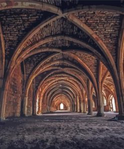 UK Fountains Abbey Diamond Painting