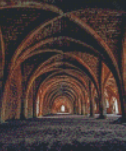 UK Fountains Abbey Diamond Painting