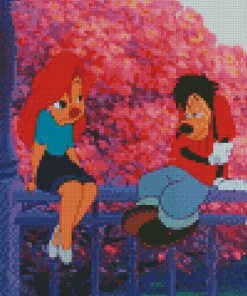 Aesthetic A Goofy Movie Diamond Painting