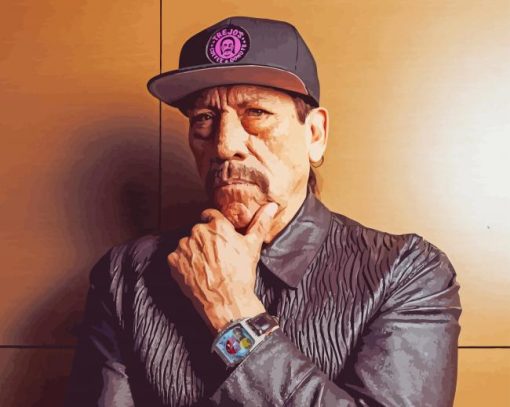 Aesthetic Danny Trejo Diamond Painting