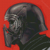 Aesthetic Kylo Ren Helmet Diamond Painting