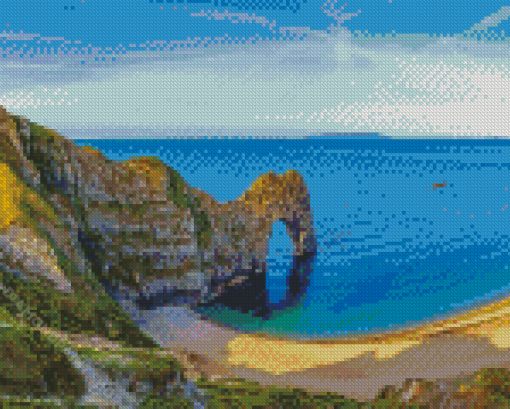 Aesthetic Jurassic Coast Diamond Painting