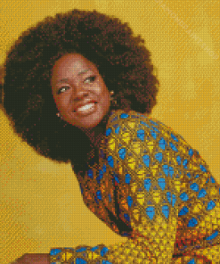 Beautiful Viola Davis Diamond Painting