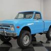 Blue 1968 Chevrolet Truck Diamond Painting