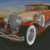 Brown Duesenberg Diamond Painting