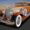 Brown Duesenberg Diamond Painting