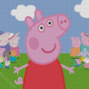 Cool George Pig Diamond Painting