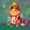 Cool Xmas Cat Diamond Painting