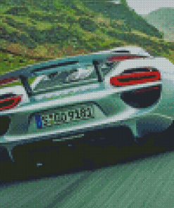 Cool Porsche 918 Diamond Painting