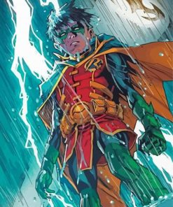 Damian Wayne Character Diamond Painting