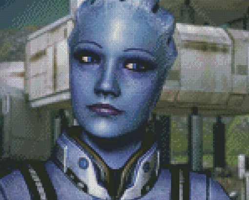 Liara Tsoni Game Character Diamond Painting