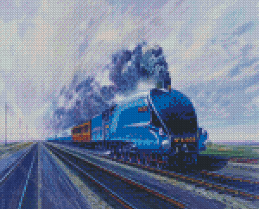 Mallard Train Diamond Painting