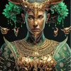 Nature Queen Warrior Diamond Painting