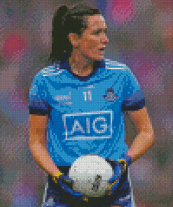 Niamh Mcevoy Dublin Gaa Player Diamond Painting