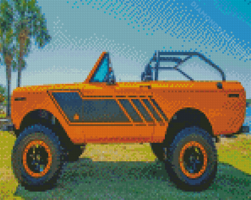 Orange International Scout Diamond Painting