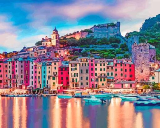 Porto Venere Italy Diamond Painting