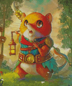 Warrior Mice Diamond Painting